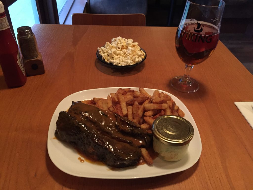 Pork Belly with chips